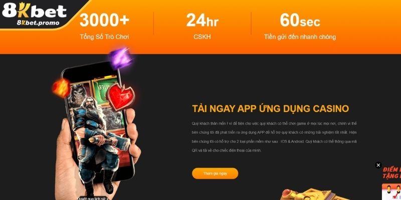 Tại sao nên tải app 8KBet?