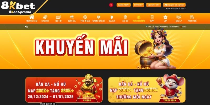 Tìm hiểu về điều kiện tham gia khuyến mãi 8KBet