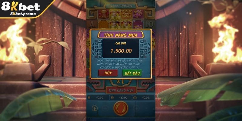 Tính năng trong game Nổ Hũ Kho Báu Aztec