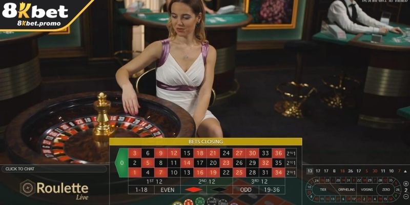 Tổng quan game Roulette 8KBet